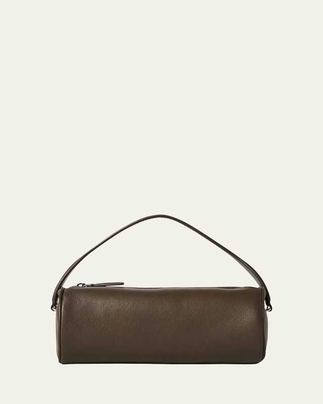 Round 90s Baguette in Nappa Leather